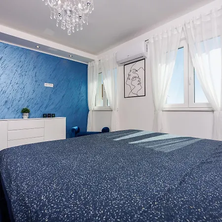 アパート Exquisites Nur 350 Meter Zum Mit Herrlichem Meerblick, Privatparkplatz, Wifi ツリクヴェニツァ